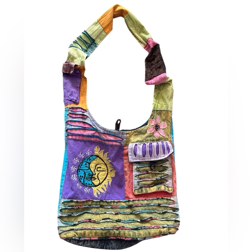 Nepal Patchwork Bag - image 1